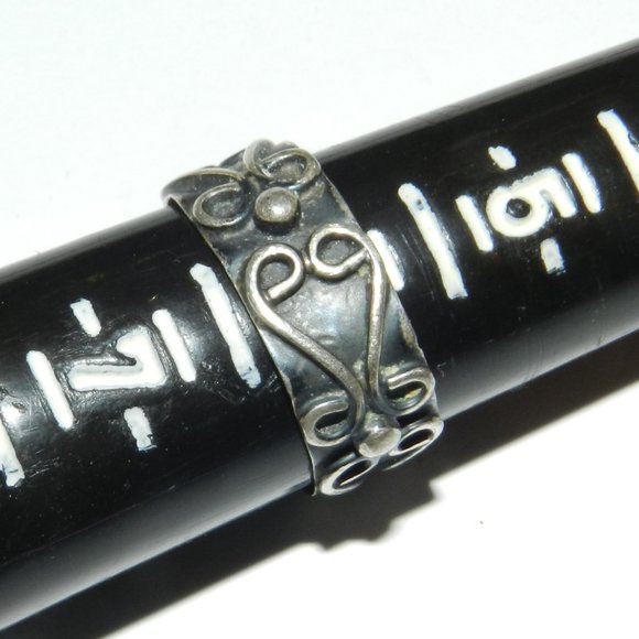 Sterling Silver Ring For Women Size 6 Made In Mexico - Picture 10 of 11